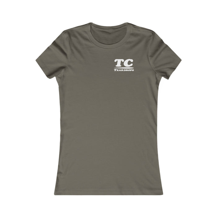 Ladies Short Sleeve TC-Tee Pocket Logo